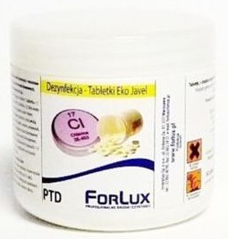FORLUX PD 06 <br />
tabletki do dezynfekcji powierzchni