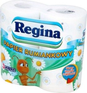 REGINA <br />
Rumiankowa papier toaletowy