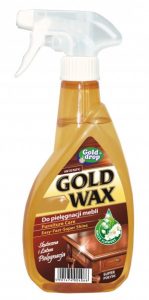 GOLD WAX<br />
Preparat do pielęgnacji mebli z rozpylaczem