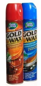 GOLD WAX <br />
Preparat do pielęgnacji mebli w aerozolu
