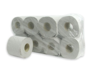 Papier toaletowy - makulatura, szary
