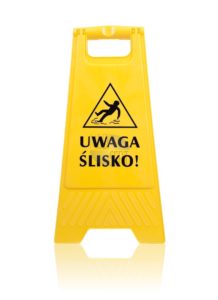 Potykacz - Uwaga ślisko
