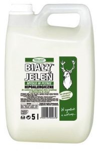 BIAŁY JELEŃ <br />
Mydło w płynie