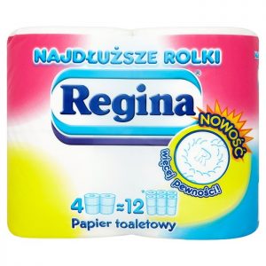 REGINA <br />
Papier toaletowy najdłuższe rolki