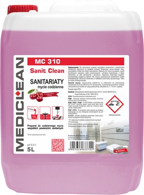 Mediclean MC 310 Sanit Clean Mycie sanitariatów