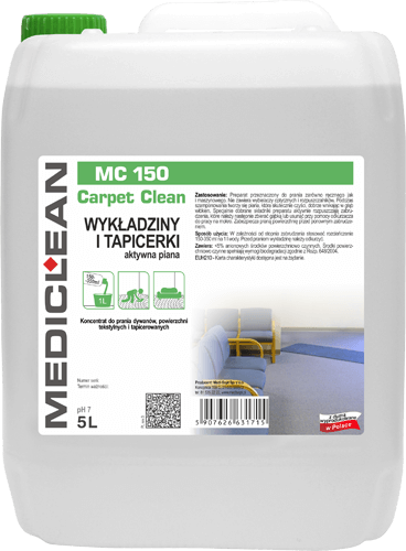 MEDICLEAN MC 150 Carpet Clean Wykładziny i tapicerki - szamponowanie 