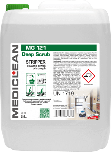 MEDICLEAN MG 121 Deep Scrub Stripper 