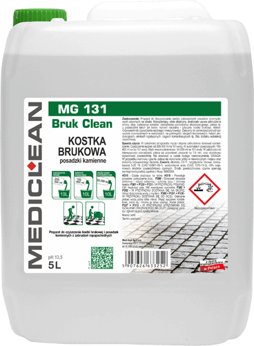 MEDICLEAN MG 131 Bruk Clean Kostka brukowa i posadzki kamienne