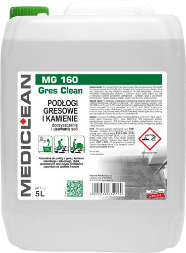  Mediclean MG 160 Gres Clean Czyszczenia gresu