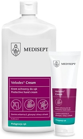 MEDISEPT VELODES CREAM <br />
krem ochronny do rąk