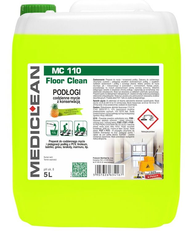 Mediclean MC 110 Floor Clean Mycie i konserwacja podłóg