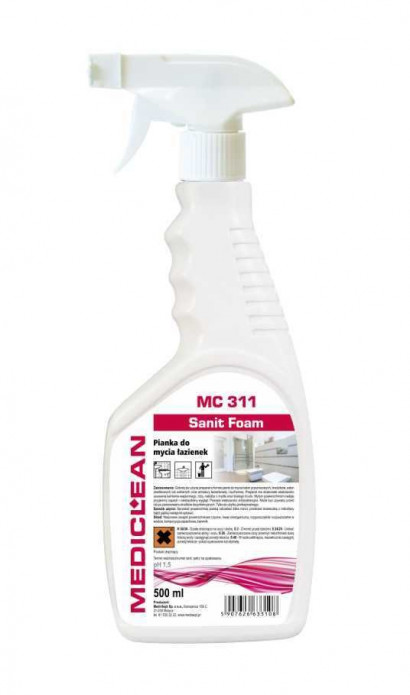Mediclean MC 311 Sanit Foam Pianka do sanitariatów