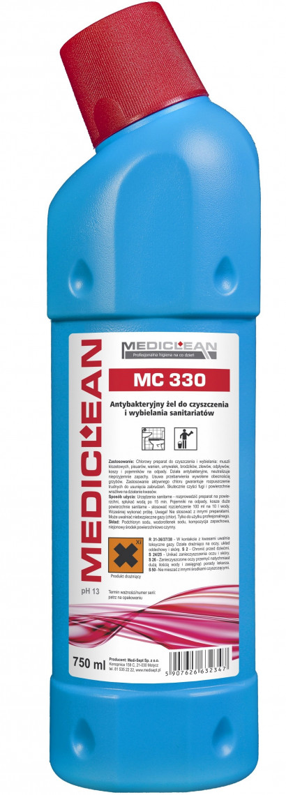 Mediclean MC 330 Chlor Clean Żel wybielający 