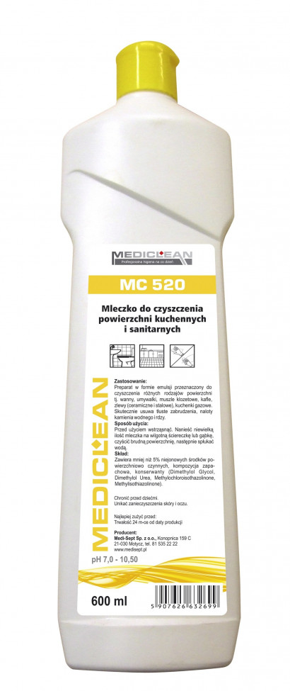 Mediclean MC 520 Mleczko do czyszczenia