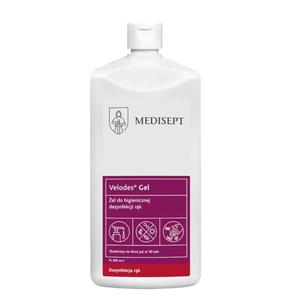 MEDISEPT VELODES GEL <br />
żel do higienicznej dezynfekcji rąk