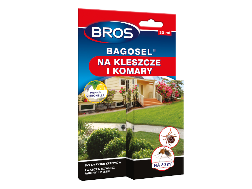 BROS Bagosel oprysk na komary i kleszcze