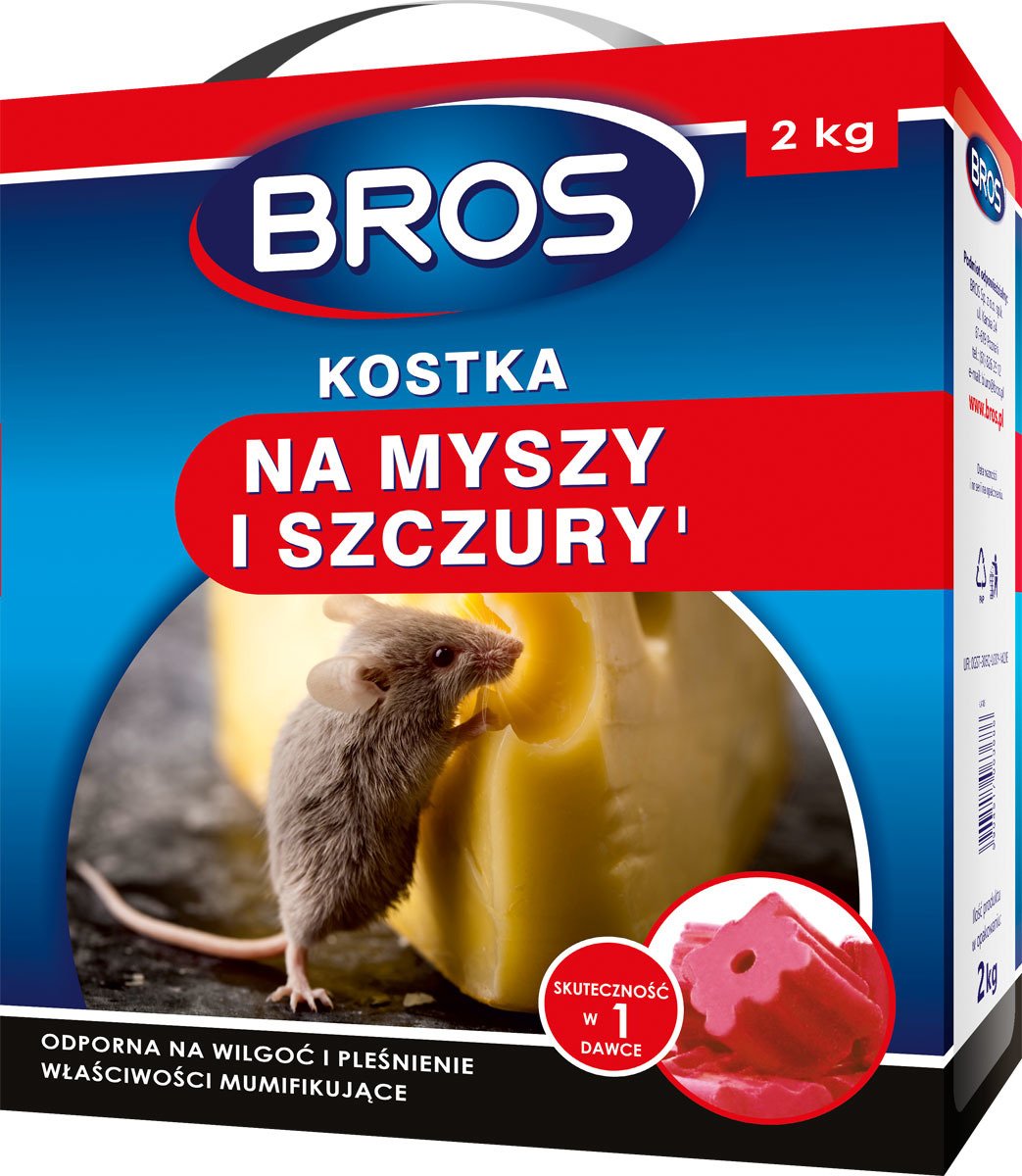 BROS kostka na myszy i szczury