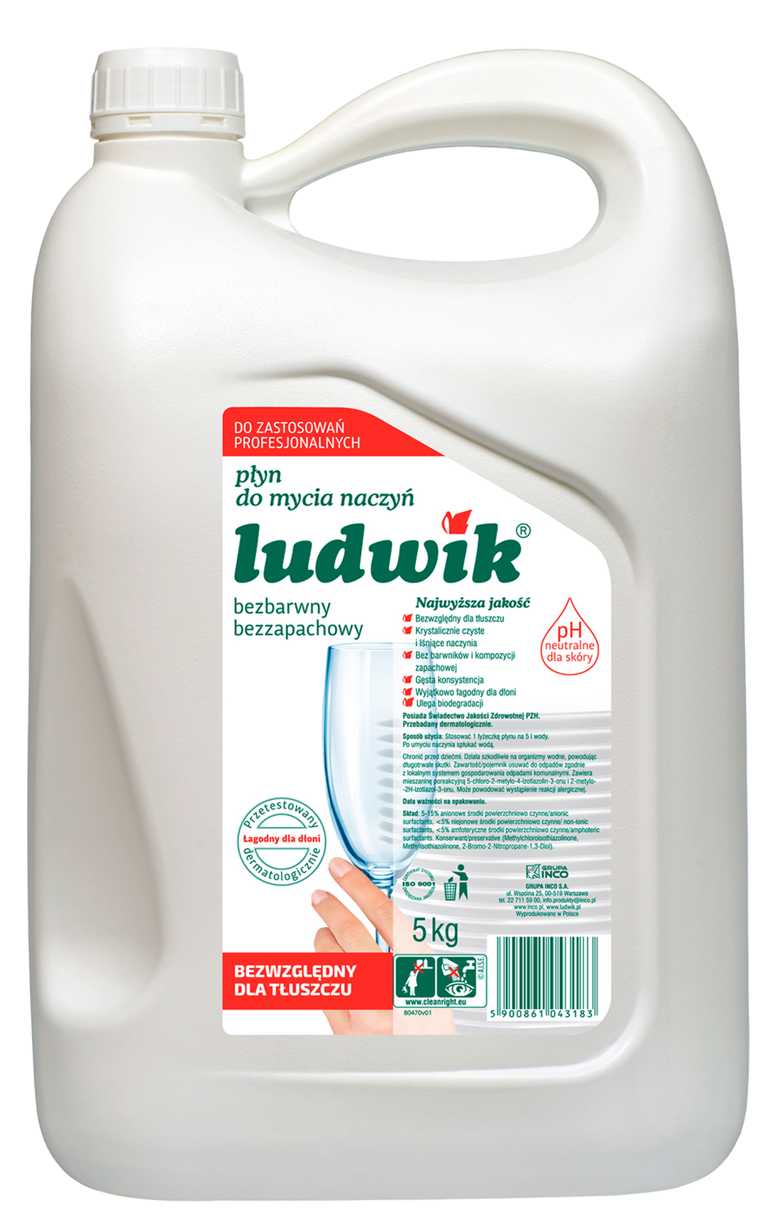 LUDWIK płyn do mycia naczyń