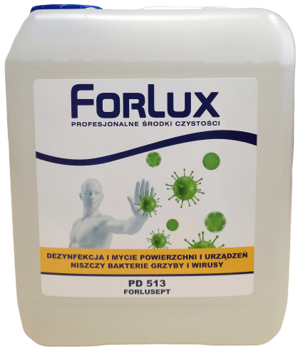 FORLUX PD 13<br />
płyn do mycia i dezynfekcji powierzchni