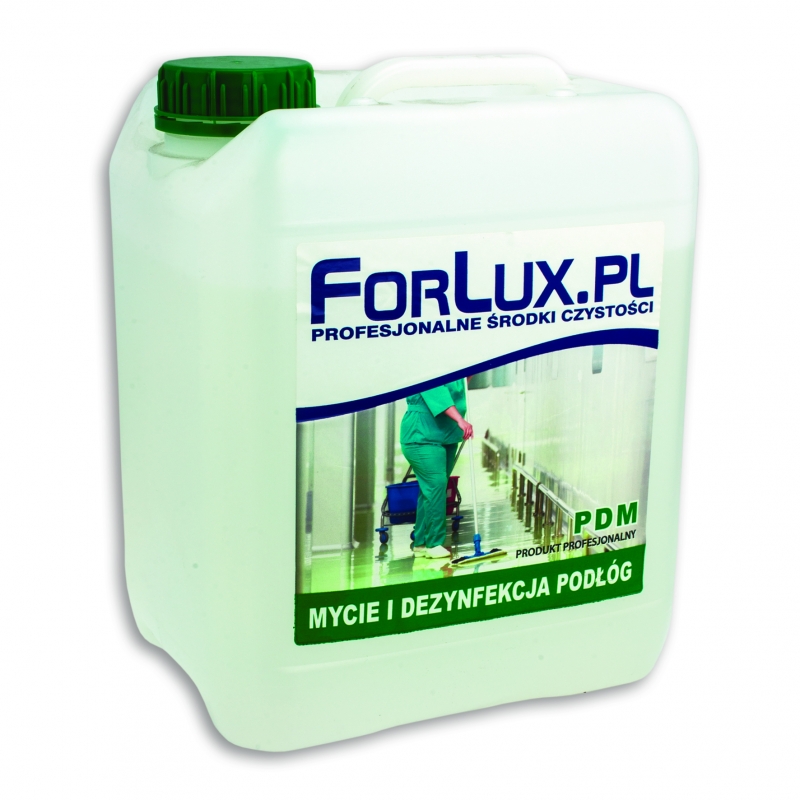 FORLUX PDM<br />
płyn do mycia i dezynfekcji podłóg