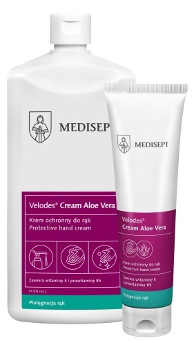 MEDISEPT VELODES CREAM Aloe Vera krem nawilżający do rąk