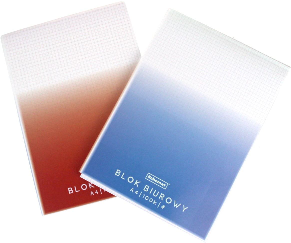 Blok biurowy A4 <br />
(100 kartek)