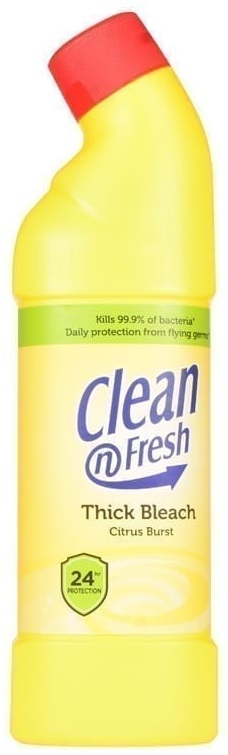CLEAN & FRESH <br />
płyn do czyszczenia toalet