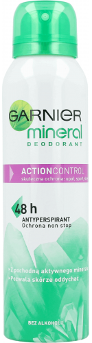 GARNIER Mineral <br />
dezodorant w sprayu<br />

