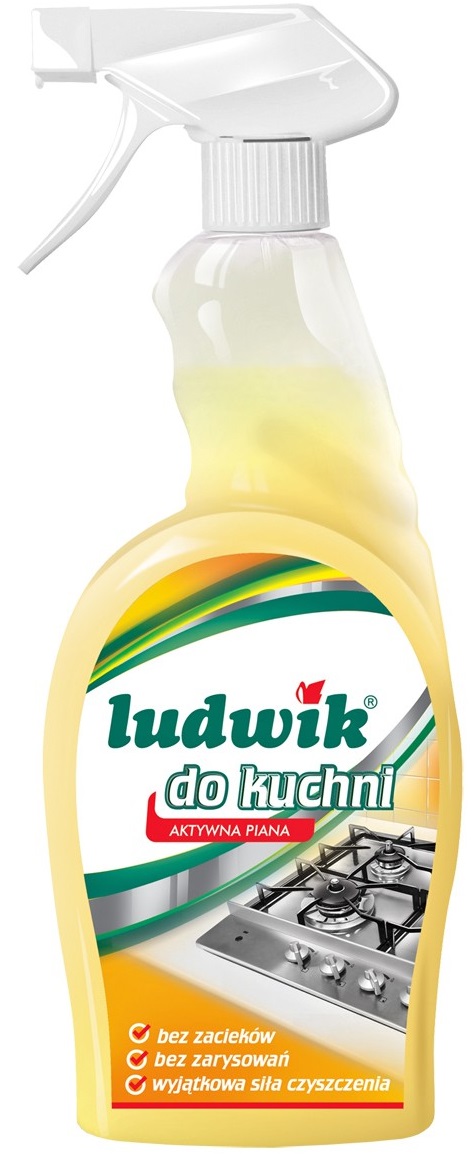 LUDWIK mleczko <br />
do czyszczenia kuchni<br />
aktywna piana